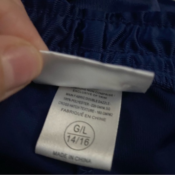 Montreal Canadiens Official NHL Shiny Track Pants Button Ankle L Y14/16 Sports - Picture 4 of 11